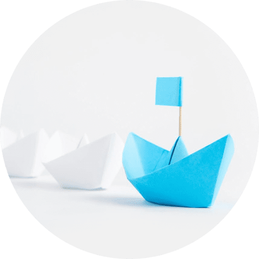 Paper boat. -Project Management Professionals