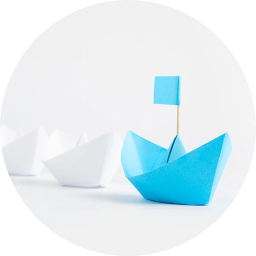 Paper boat. -Project Management Professionals